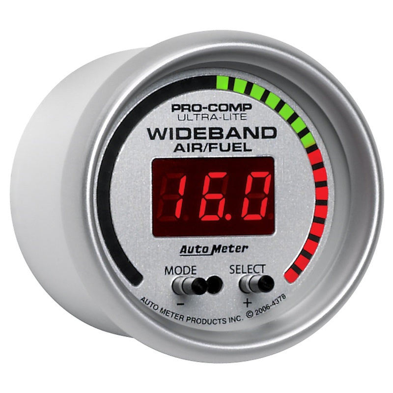 Load image into Gallery viewer, Autometer Ultra-Lite 52mm Wideband Air/Fuel Gauge
