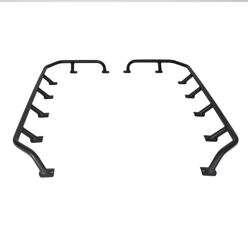 Load image into Gallery viewer, Go Rhino SRM300 Tri-Rail Kit (For 60x40in. Rack) - Tex. Blk (Rails ONLY - Req. Platform)
