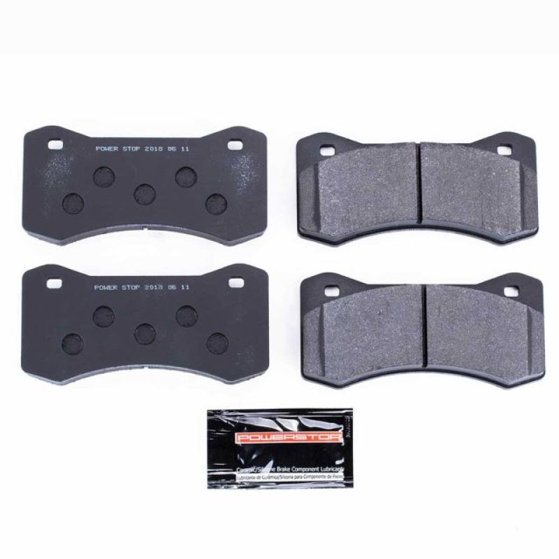 Load image into Gallery viewer, Power Stop Aero 4/6 Radial Mount Track Day SPEC Brake Pads
