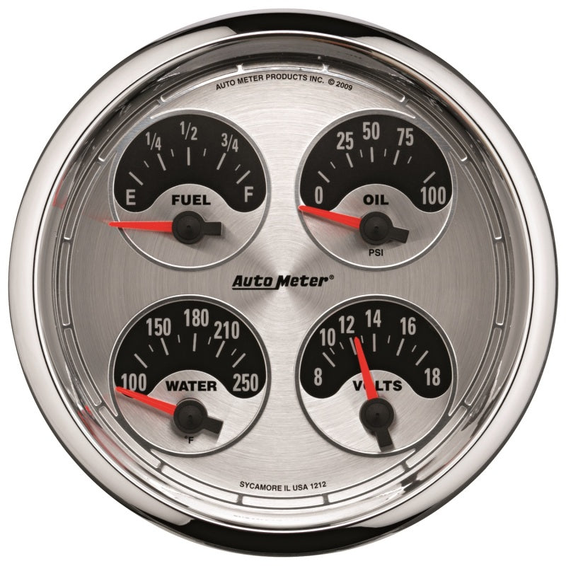 Load image into Gallery viewer, Autometer American Muscle 5in Quad LED Gauge
