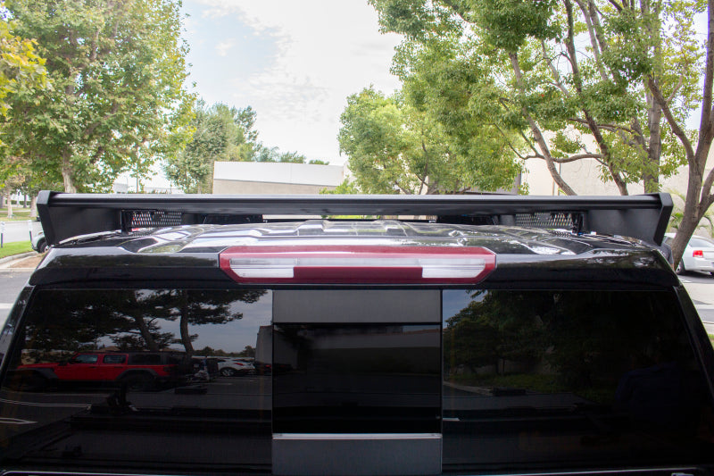Load image into Gallery viewer, Go Rhino 19-23 Chevrolet/GMC Silverado/Sierra 1500 CC Ceros Low Profile Roof Rack - Tex. Blk
