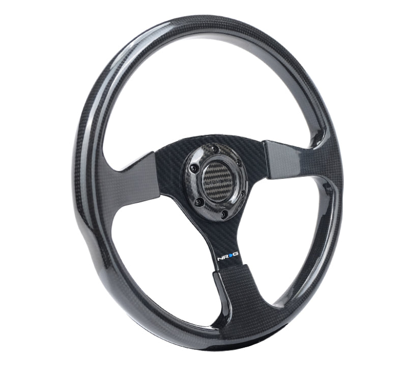Load image into Gallery viewer, NRG Carbon Fiber Steering Wheel 350mm
