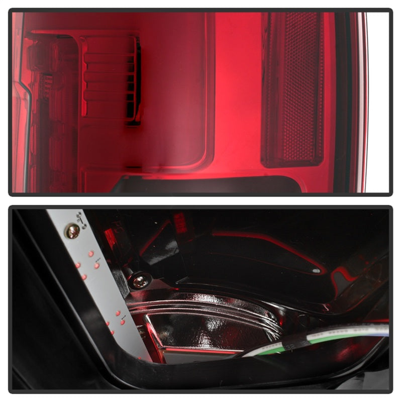 Load image into Gallery viewer, Spyder 17-18 Ford F-250 SD (w/Blind Spot Sens) LED Only Tail Lights - Red Clr (ALT-YD-FS17BS-LED-RC)
