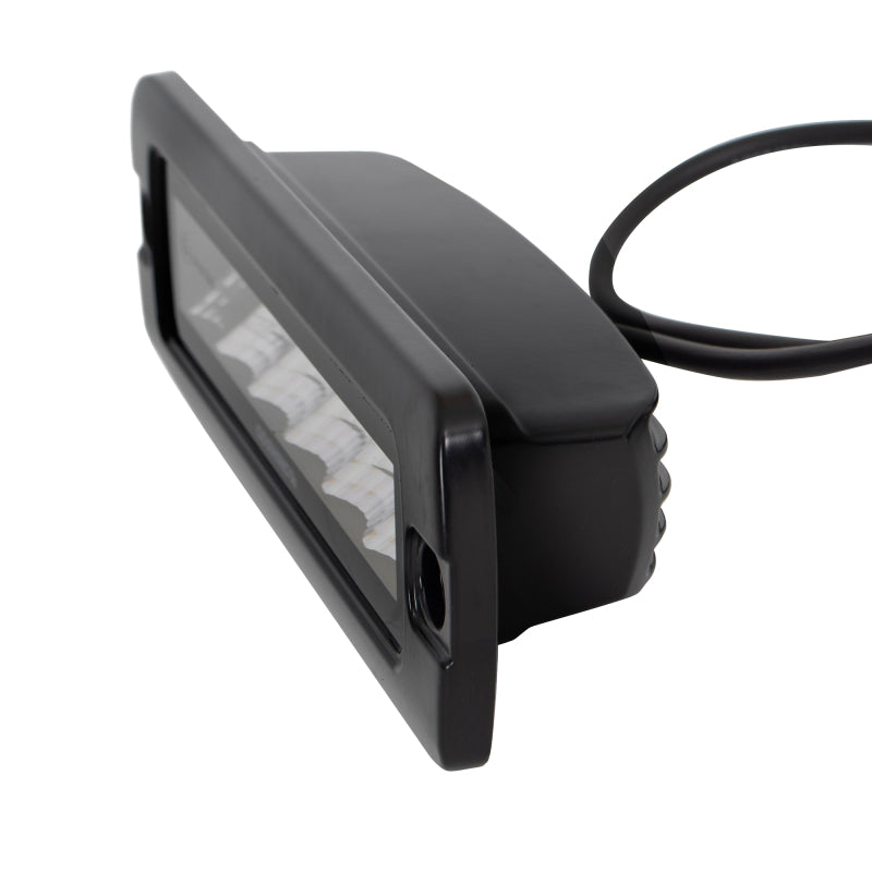 Load image into Gallery viewer, Go Rhino Xplor Blackout Series Sixline LED Flood Light Kit (Flush Mount) - Blk (Pair)
