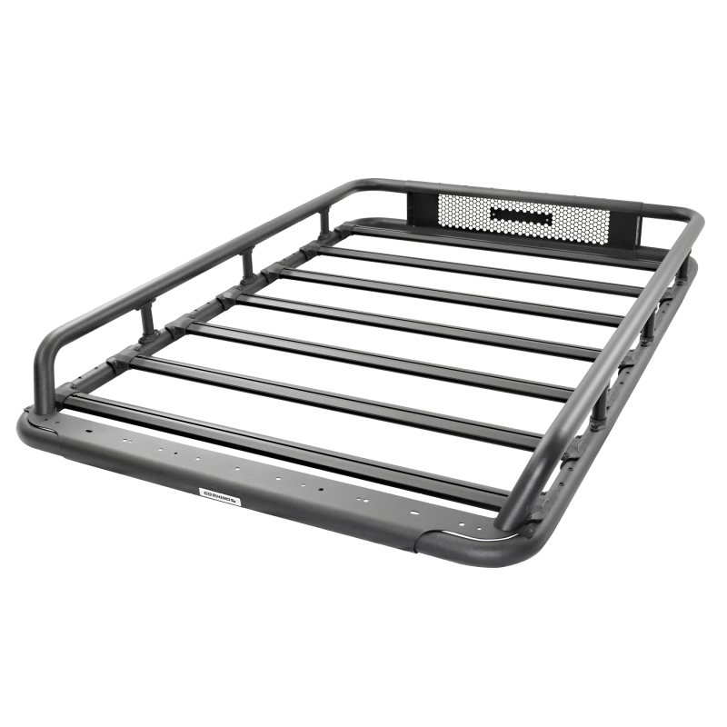 Load image into Gallery viewer, Go Rhino SRM 600 Basket Style Roof Rack 55in. - Tex. Blk
