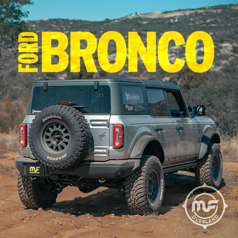 Load image into Gallery viewer, Magnaflow 21-22 Ford Bronco L4 2.3L Overland Series Cat-Back Exhaust
