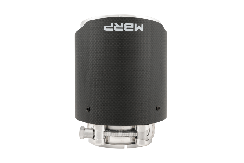 Load image into Gallery viewer, MBRP Universal Carbon Fiber Dual Wall Tip 4.5in OD/3in Inlet/6.13in L
