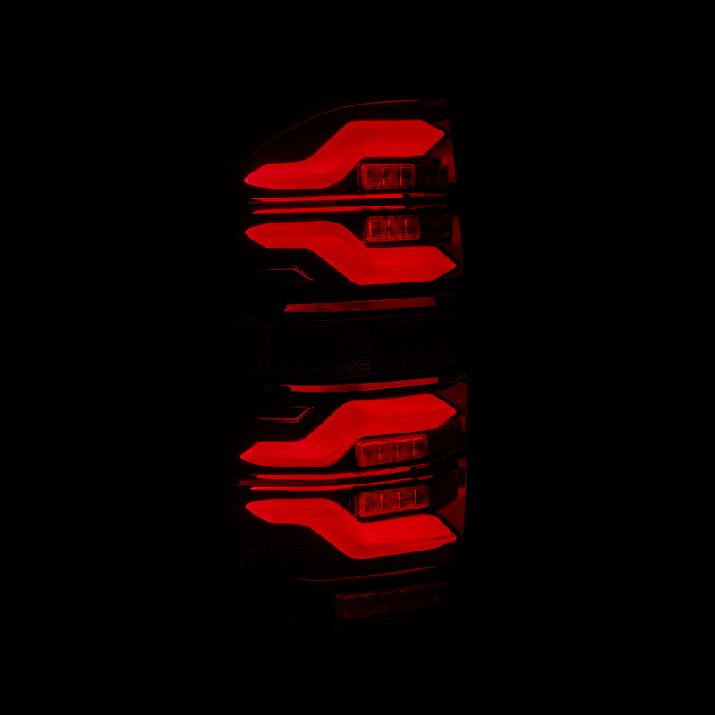 Load image into Gallery viewer, AlphaRex 14-21 Toyota Tundra LUXX LED Taillights Black/Red w/Activ Light/Seq Signal
