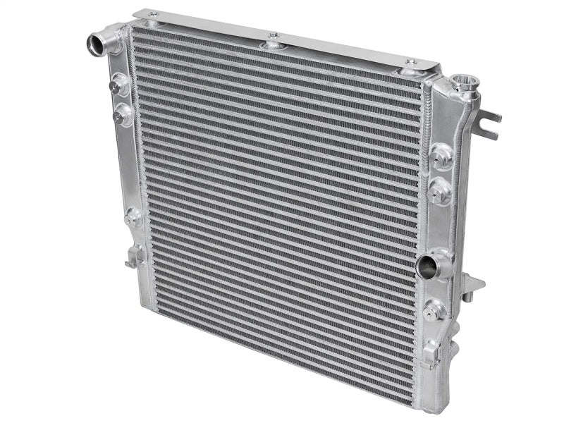 Load image into Gallery viewer, aFe BladeRunner GT Series Bar and Plate Radiator w/ Black Hoses 07-11 Jeep Wrangler (JK) V6 3.8L
