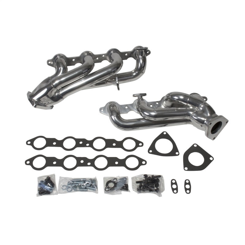 Load image into Gallery viewer, BBK 99-04 GM Truck SUV 4.8 5.3 Shorty Tuned Length Exhaust Headers - 1-3/4 Titanium Ceramic
