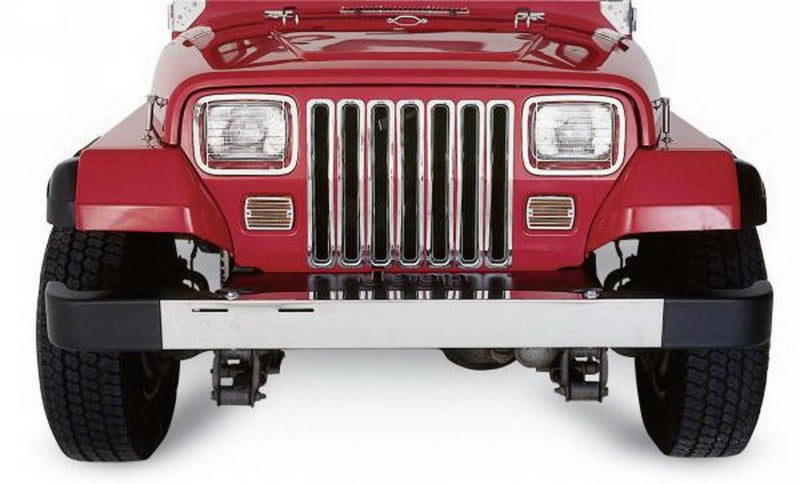 Load image into Gallery viewer, Rampage 1987-1995 Jeep Wrangler(YJ) Grille Inserts - Chrome
