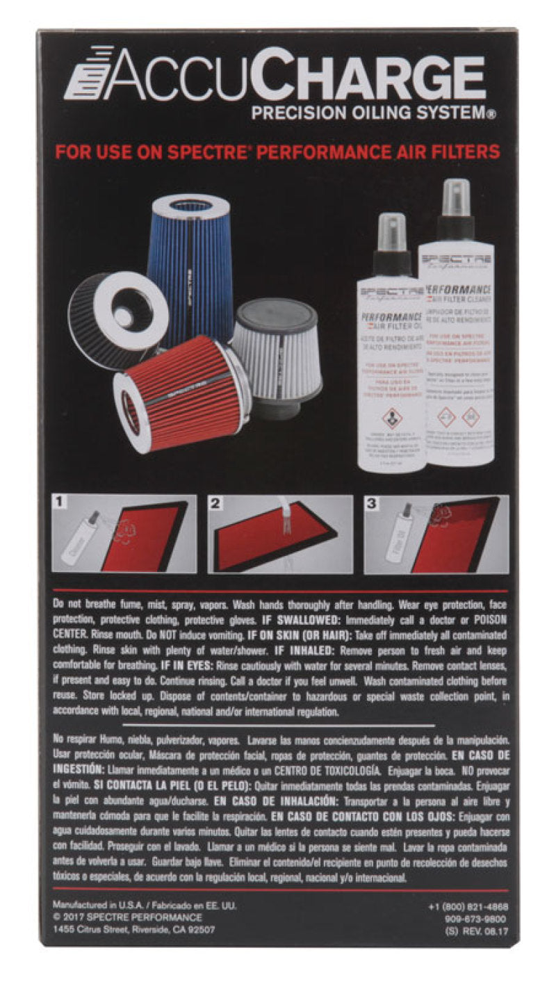 Load image into Gallery viewer, Spectre Accucharge Kit for HPR Filters - Clear
