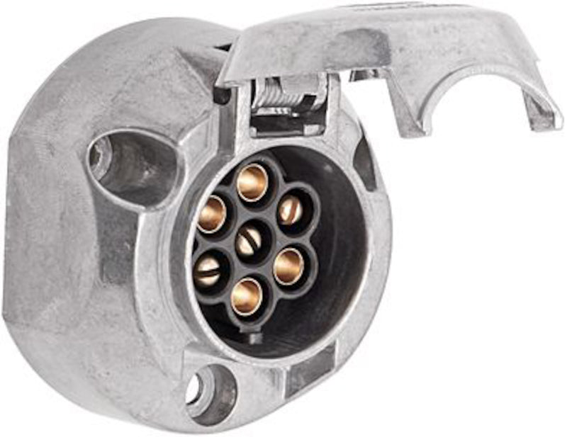 Load image into Gallery viewer, Hella Socket 7Pole Metal Iso 1724
