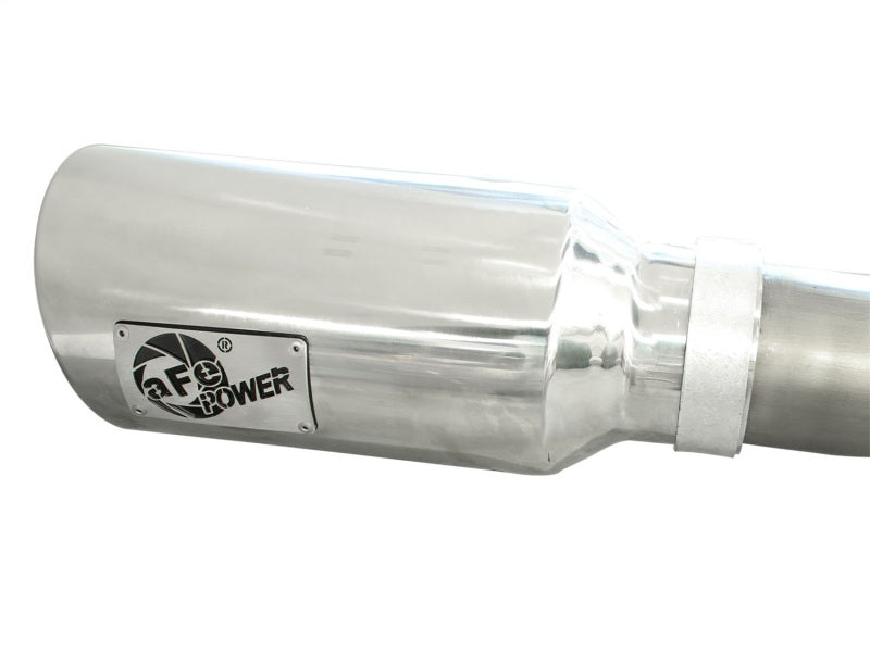 Load image into Gallery viewer, aFe MACHForce XP DPF-Back Exhaust 3in SS w/ 6in Polished Tips 2014 Dodge Ram 1500 V6 3.0L EcoDiesel

