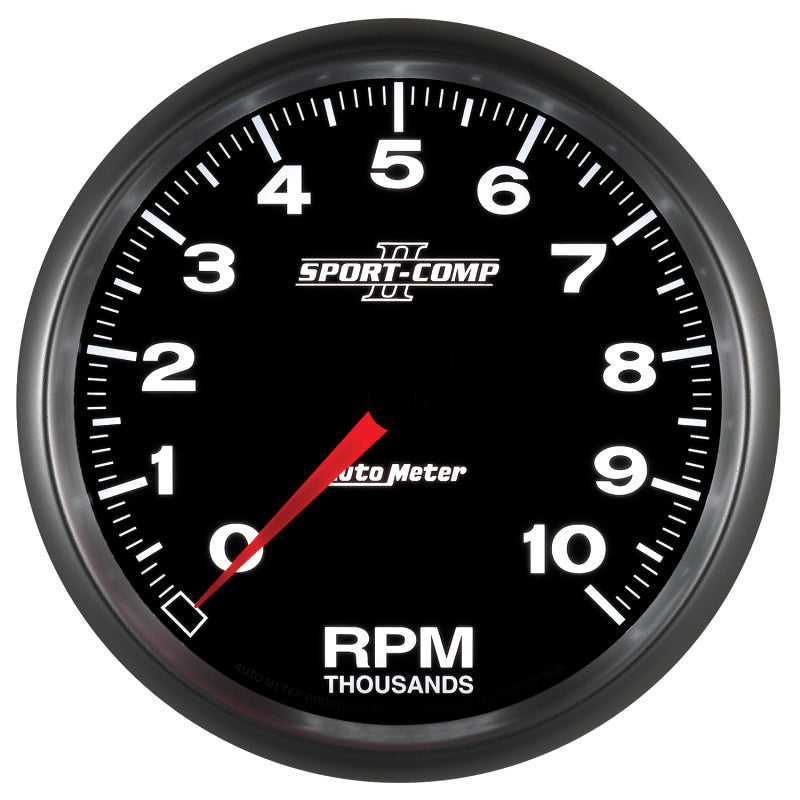 Load image into Gallery viewer, Autometer Sport-Comp II 5 inch 0-10000 RPM In Dash Tachometer
