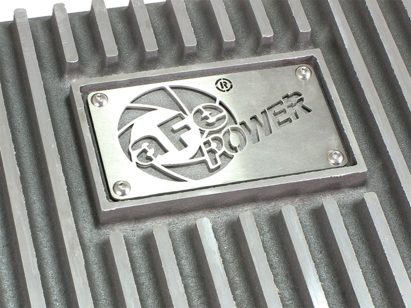 Load image into Gallery viewer, aFe Transmission Pan (Raw); Ford Trucks 93-08 AODE/4R70W
