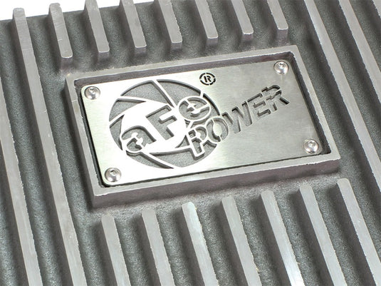 aFe Transmission Pan (Raw); Ford Trucks 93-08 AODE/4R70W