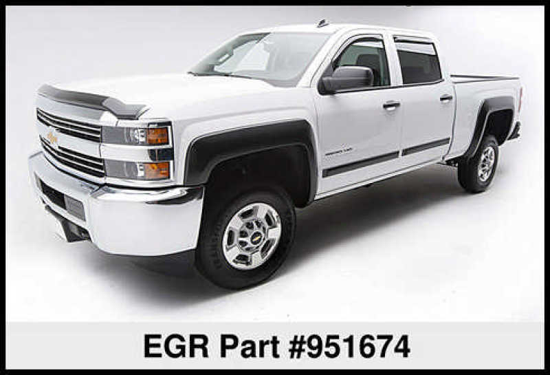 Load image into Gallery viewer, EGR Crew Cab Front 41.5in Rear 38in Rugged Style Body Side Moldings (951674)
