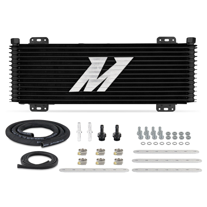 Load image into Gallery viewer, Mishimoto Universal Stacked Plate Trans Cooler 13 Row Black
