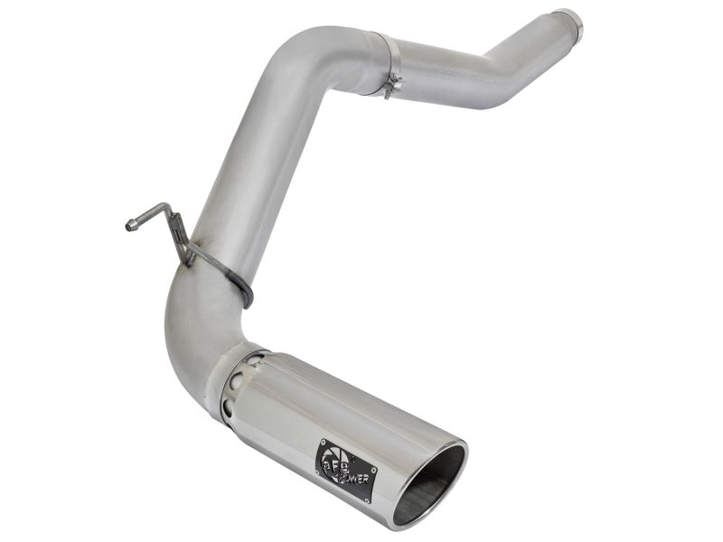 Load image into Gallery viewer, aFe Atlas Exhaust 5in DPF-Back Exhaust Aluminized Steel 2016 Nissan Titan XD V8-5.0L w/ Polished Tip
