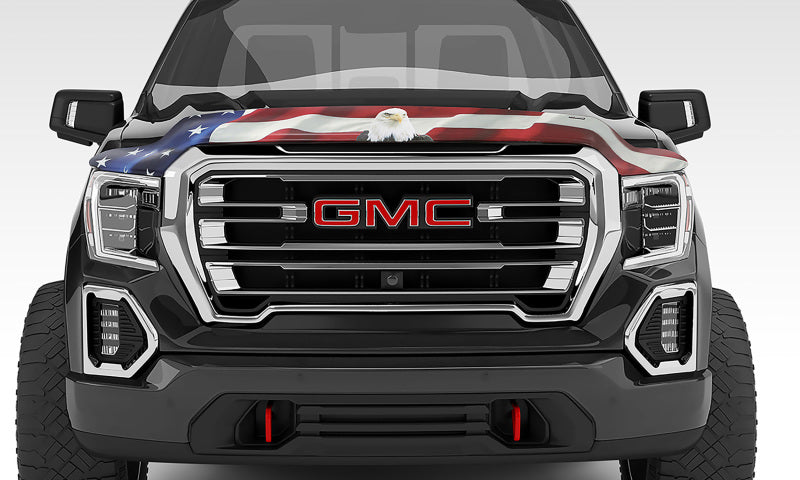 Load image into Gallery viewer, Stampede 2007-2014 GMC Yukon Excludes Hybrid Models Vigilante Premium Hood Protector - Flag
