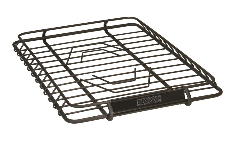 Load image into Gallery viewer, Lund Universal 39in X 45.125in Roof Rack Cargo Basket - Black
