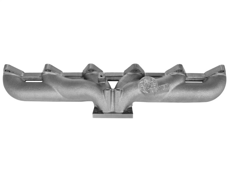 Load image into Gallery viewer, aFe Power BladeRunner Ported Ductile Iron Exhaust Manifold 94-98 Dodge Diesel Trucks L6-5.9L (td)
