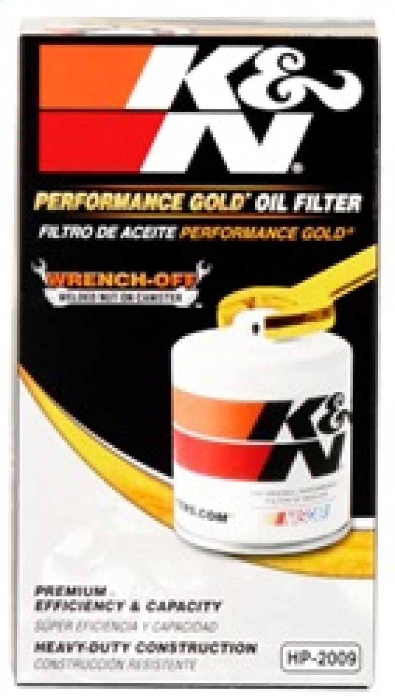 Load image into Gallery viewer, K&amp;N 03-05 Neon SRT-4 / Lotus Elise Performance Gold Oil Filter
