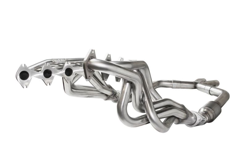 Load image into Gallery viewer, Kooks 05-10 Ford Mustang GT Shelby GT Bullitt 1-5/8 x 2-1/2 (3V) Header &amp; Green Catted X-Pipe Kit
