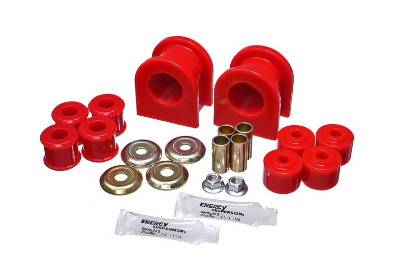 Load image into Gallery viewer, Energy Suspension 89-11 Ford F53 Motorhome Red 36mm Rear Sway Bar Bushing Set
