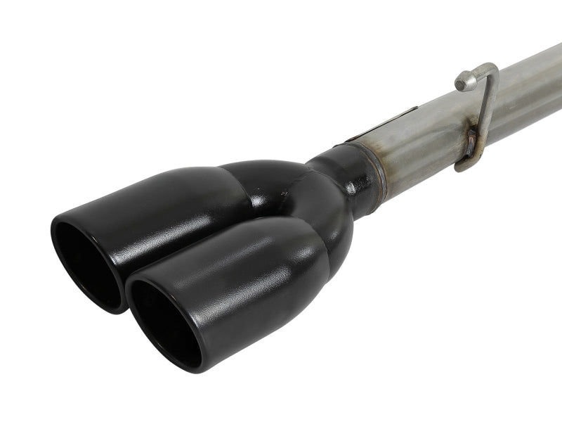 Load image into Gallery viewer, aFe Gemini XV 3in 304 SS Cat-Back Exhaust w/ Cutout 19-21 GM Silverado/Sierra 1500 V8- w/ Black Tips
