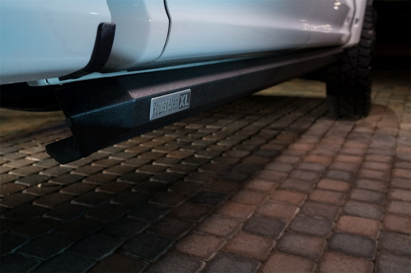 Load image into Gallery viewer, AMP Research 18-24 Jeep Wrangler JL 2DR PowerStep XL - Black (Incl OEM Style Illumination)
