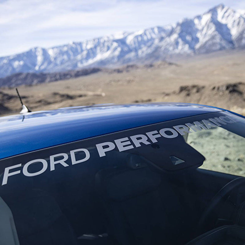 Load image into Gallery viewer, Ford Racing Ford Performance Ranger Windshield Banner - Silver
