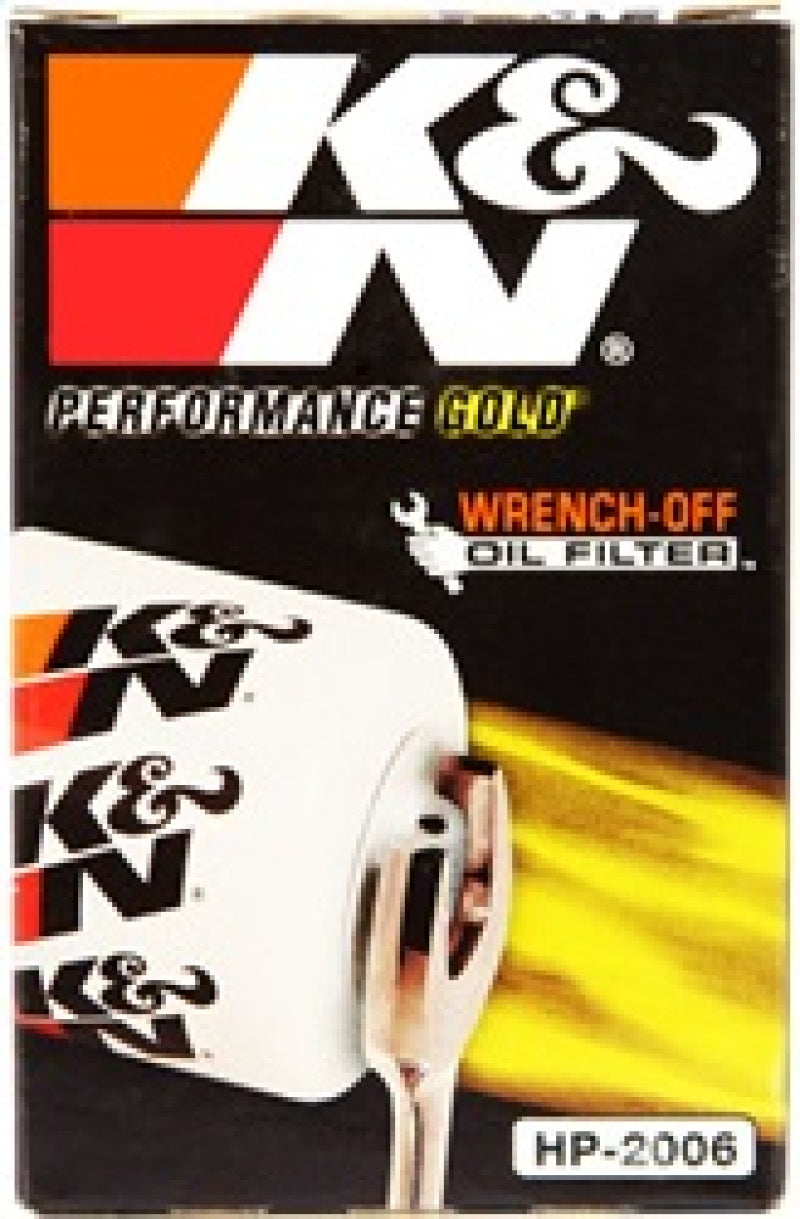 Load image into Gallery viewer, K&amp;N Universal Performance Gold Oil Filter
