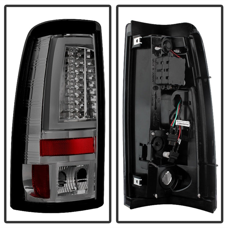Load image into Gallery viewer, Spyder Chevy Silverado 1500/2500 99-02 Version 2 LED Tail Lights - Smoke ALT-YD-CS99V2-LED-SM
