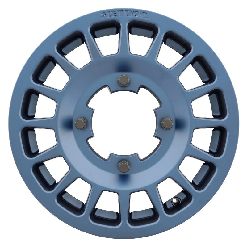 Load image into Gallery viewer, Method MR407 Bead Grip 15x6 / 5+1/51mm Offset / 4x136 / 100mm CB Bahia Blue Wheel
