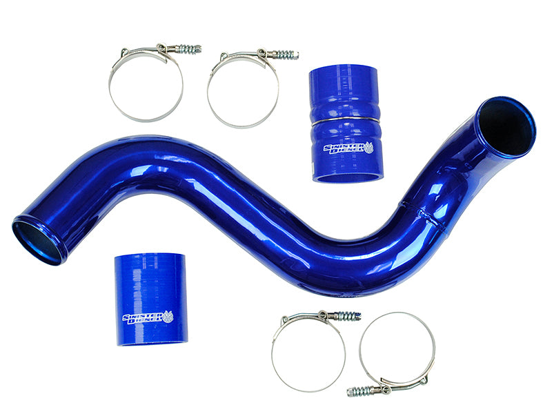 Load image into Gallery viewer, Sinister Diesel 03-07 Ford 6.0L Powerstroke Cold Side Charge Pipe
