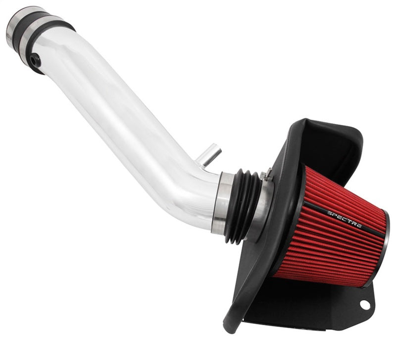 Load image into Gallery viewer, Spectre 16-18 Jeep Grand Cherokee V6-3.6L F/I Air Intake Kit - Polished w/Red Filter
