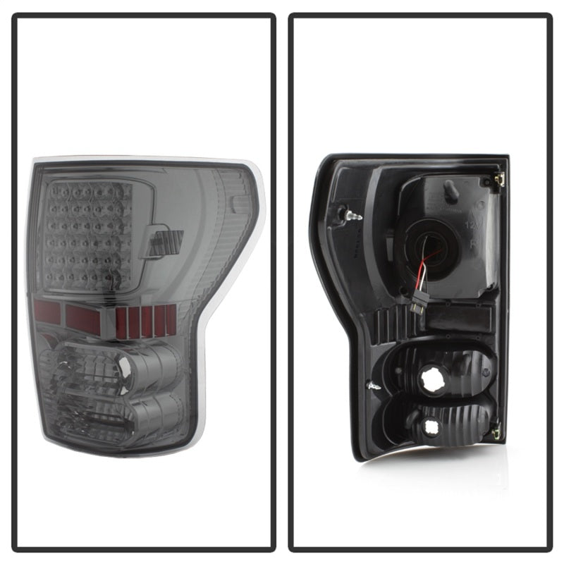 Load image into Gallery viewer, xTune Toyota Tundra 07-13 LED Tail Lights Smoke ALT-ON-TTU07-LED-SM
