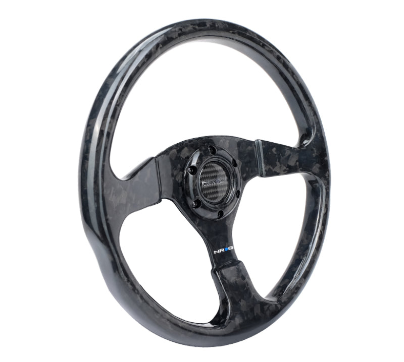 Load image into Gallery viewer, NRG Forged Carbon Fiber Steering Wheel 350mm
