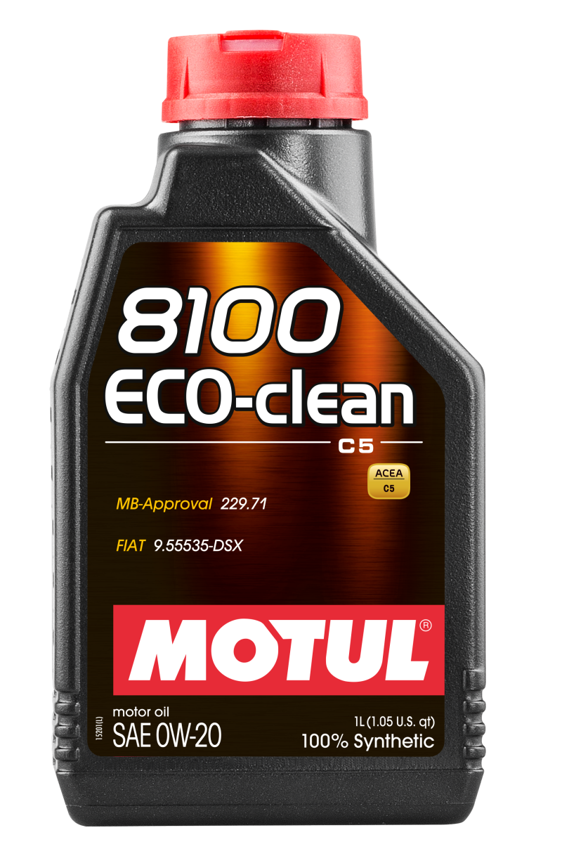 Load image into Gallery viewer, Motul 1L Synthetic Engine Oil 8100 Eco-Clean 0W20
