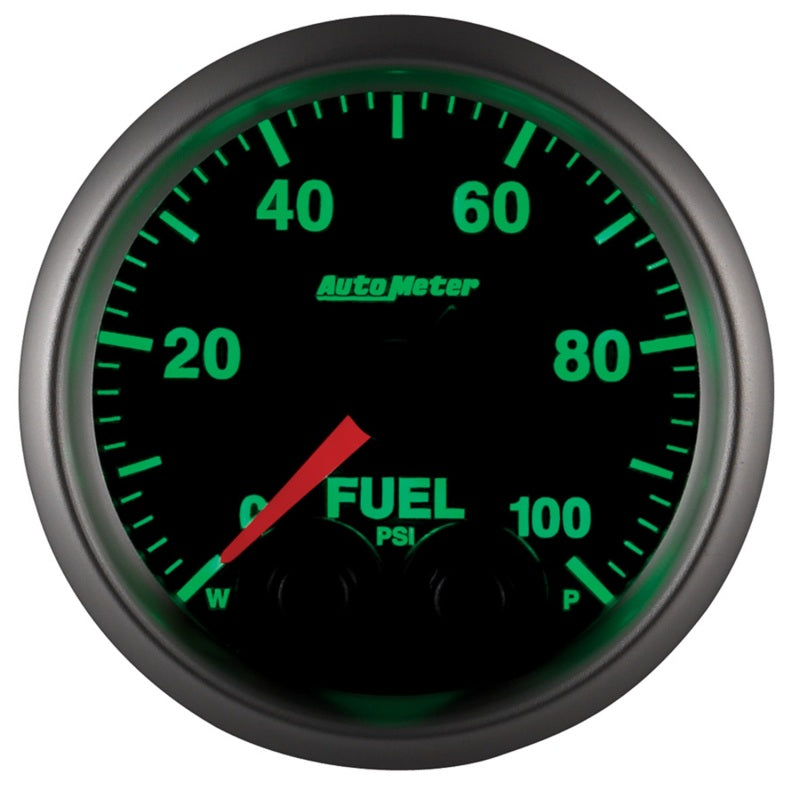 Load image into Gallery viewer, Autometer Elite 52mm 0-100 PSI Fuel Pressure Peak &amp; Warn w/ Electronic Control Gauge
