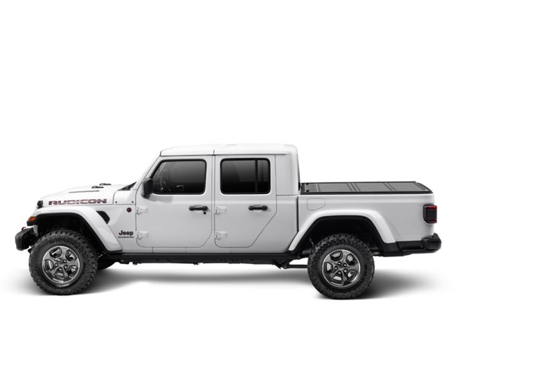 Load image into Gallery viewer, UnderCover 2020 Jeep Gladiator 5ft Ultra Flex Bed Cover - Matte Black Finish
