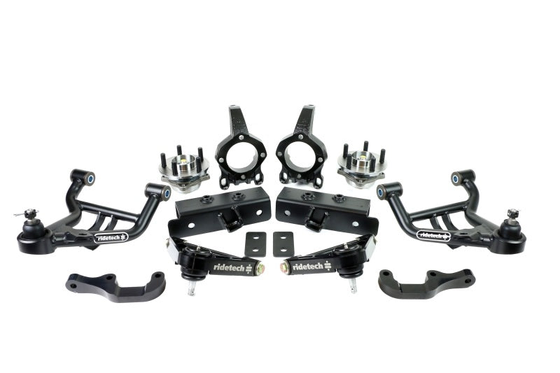 Load image into Gallery viewer, Ridetech 79-93 Ford Mustang w/ Stock K-Member Front SLA Suspension System
