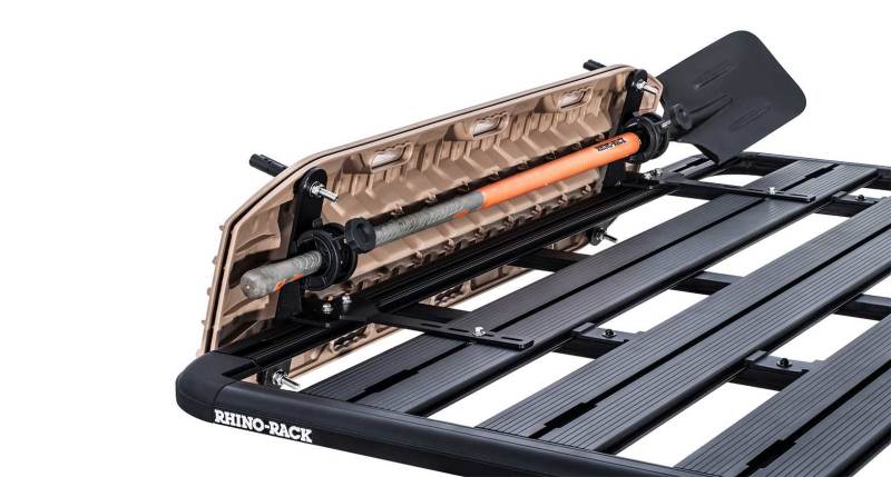 Load image into Gallery viewer, Rhino-Rack Pioneer Max Track 75 Degree Bracket Kit

