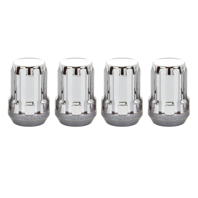 Load image into Gallery viewer, McGard SplineDrive Lug Nut (Cone Seat) M12X1.25 / 1.24in. Length (4-Pack) - Chrome (Req. Tool)
