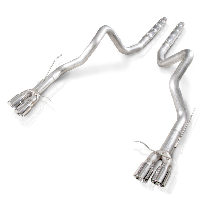 Load image into Gallery viewer, Stainless Works 2013-14 Ford Shelby GT500 3in Catback Retro Chambered Mufflers
