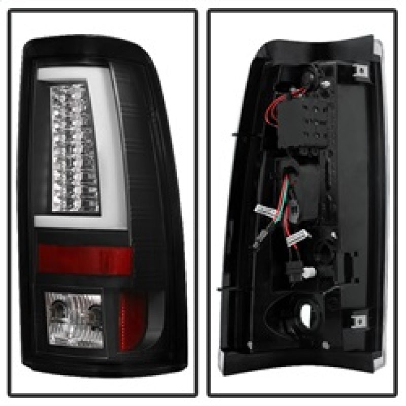 Load image into Gallery viewer, Spyder Chevy Silverado 1500/2500 03-06 Version 2 LED Tail Lights - Black ALT-YD-CS03V2-LED-BK
