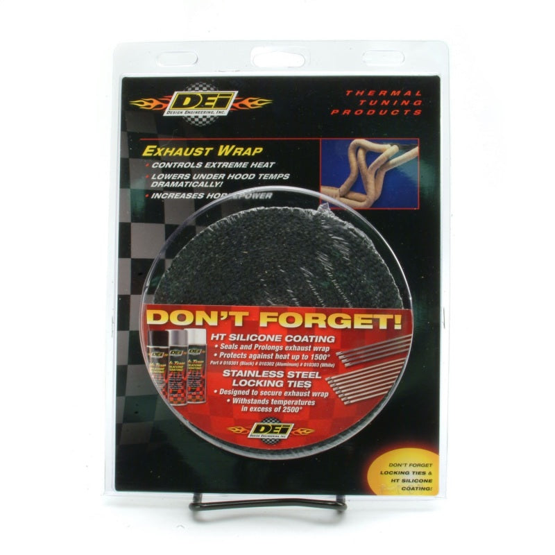 Load image into Gallery viewer, DEI Exhaust Wrap 1in x 50ft - Black
