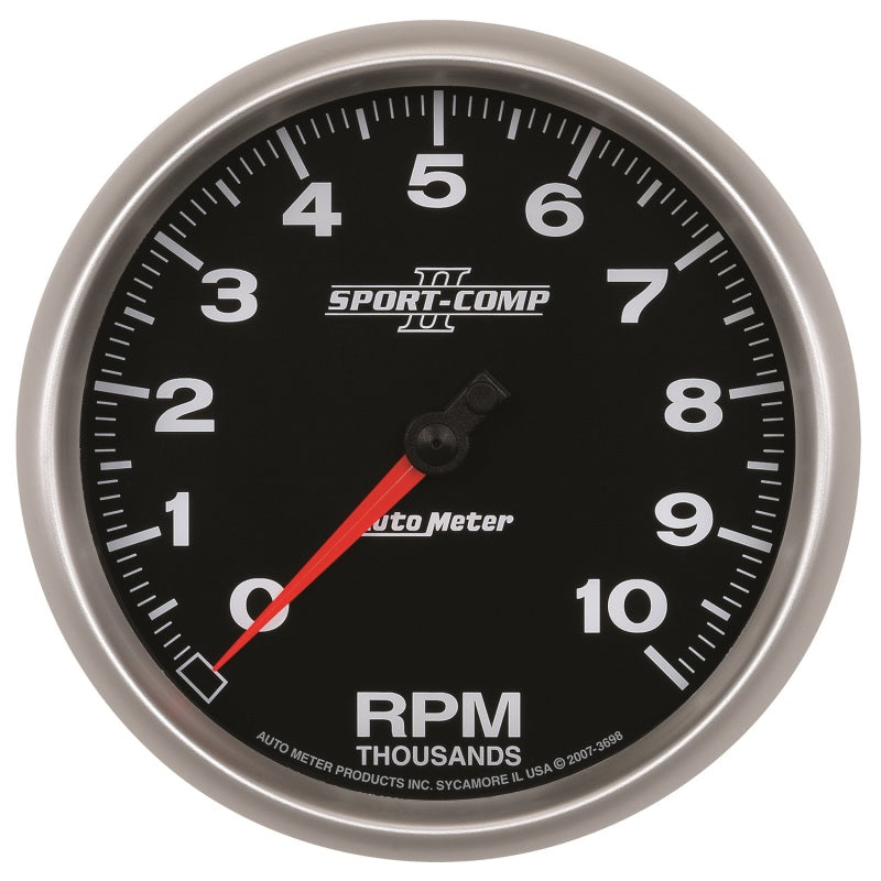 Load image into Gallery viewer, Autometer Sport-Comp II 5 inch 0-10000 RPM In Dash Tachometer
